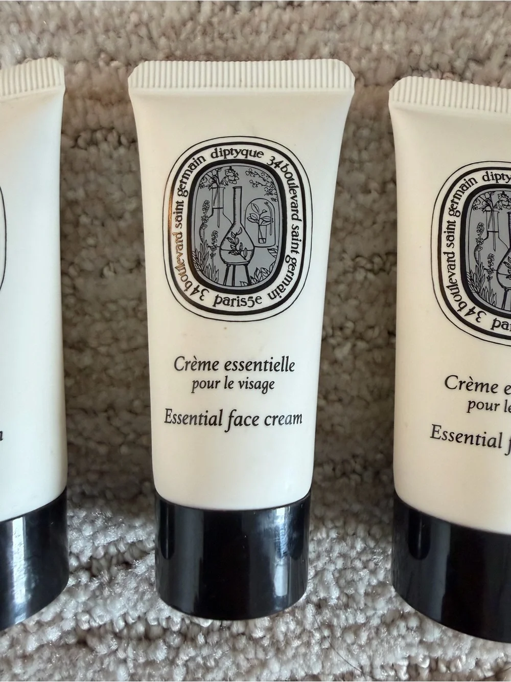 NEW Diptique Essential Face Cream set of 3 - 20mL each